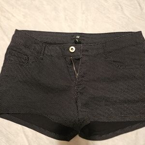 H&M Black Women's Shorts